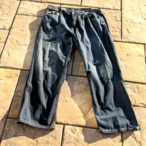 Reclaim men's dark wash denim jeans 40/34